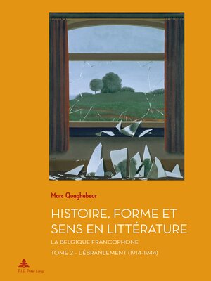 cover image of Histoire, Forme et Sens en Littérature